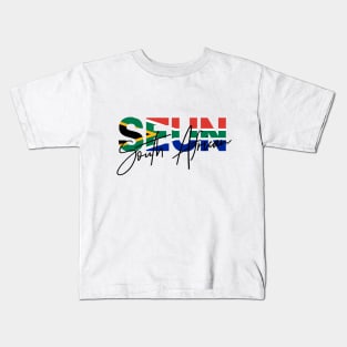 Sean South African Kids T-Shirt